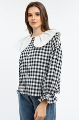 Defect Sale - Black Gingham Mosley