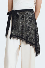 Black Lattice Lace Wisp