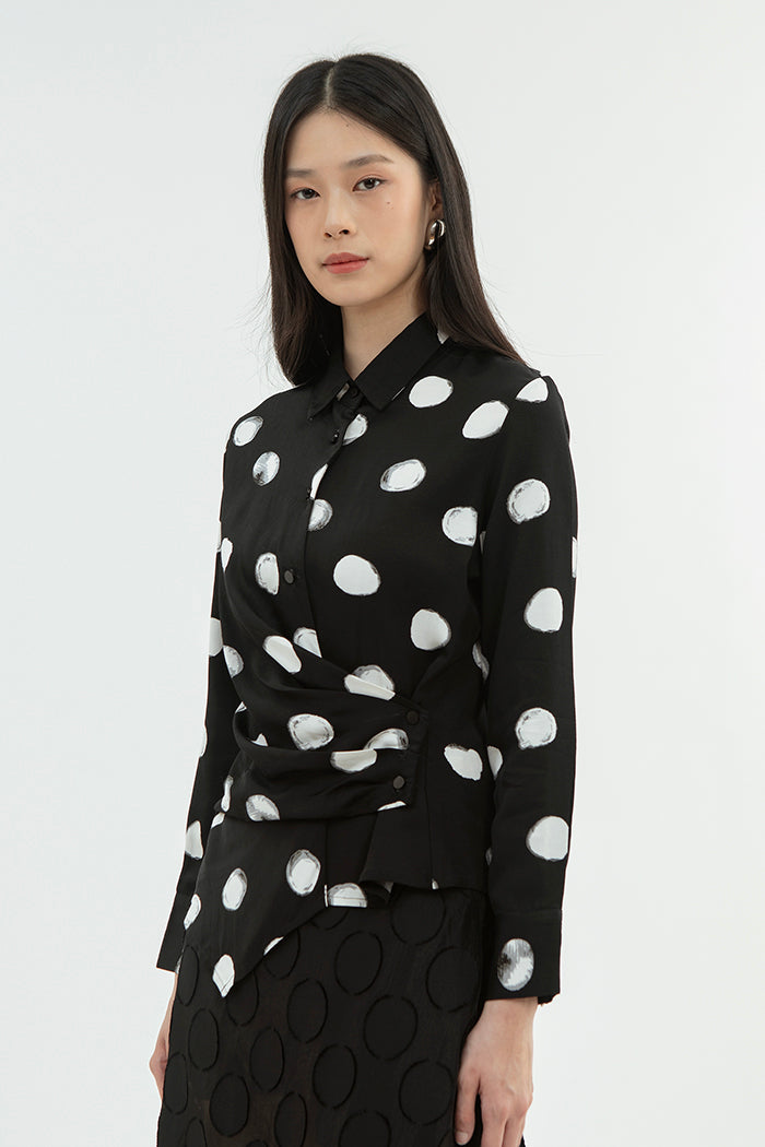 Black Polka Tarte
