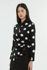 Black Polka Tarte