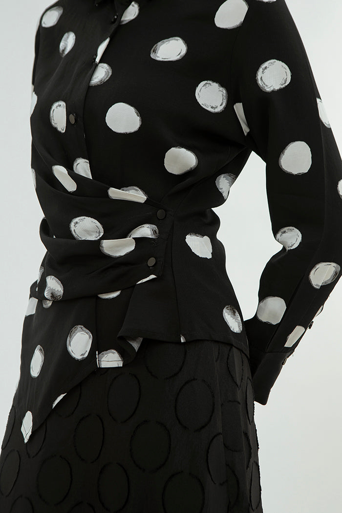 Black Polka Tarte