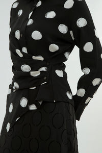 Black Polka Tarte