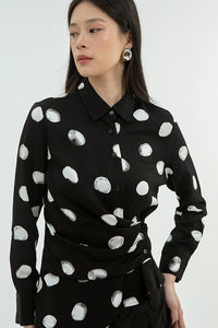 Black Polka Tarte
