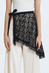 Black Bloom Lace Wisp
