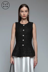 Black Tweed Bell A
