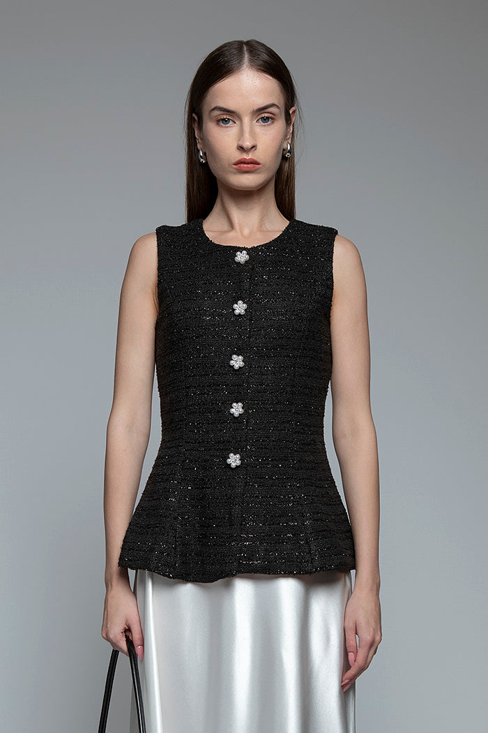 Black Tweed Bell A