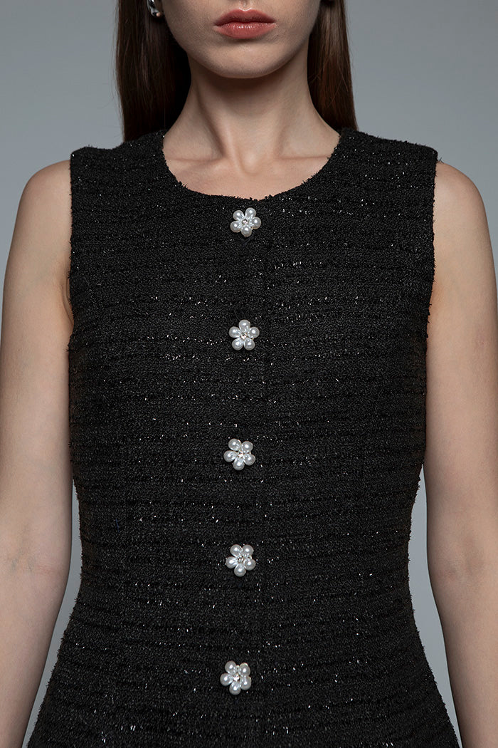 Black Tweed Bell A