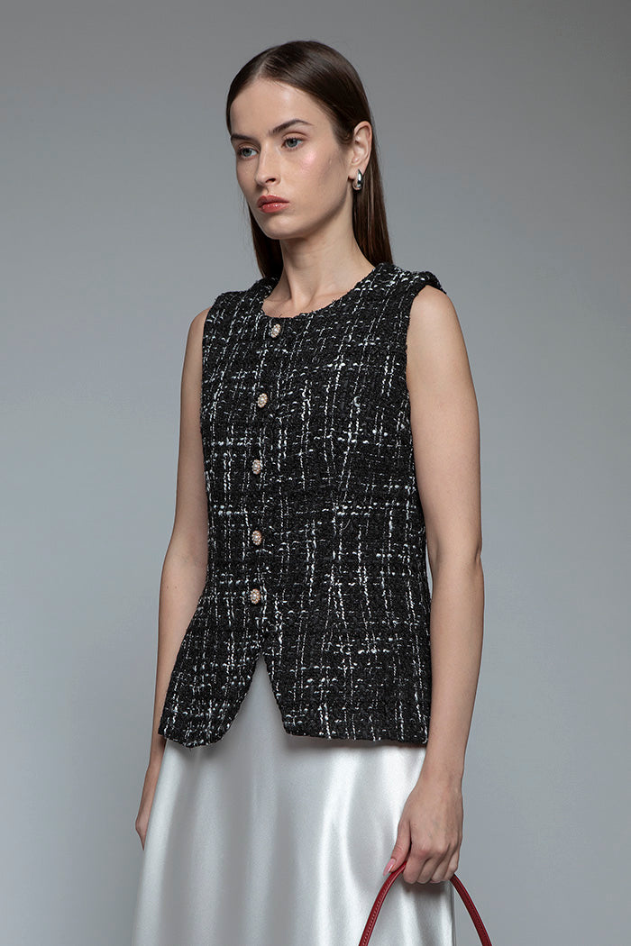 Black Tweed Vea