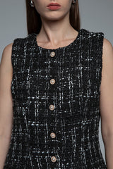 Black Tweed Vea