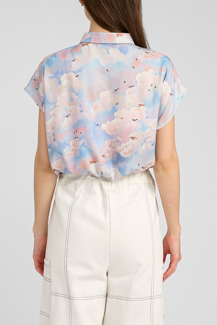 Blue Candy Clouds Morven - Defect Sale