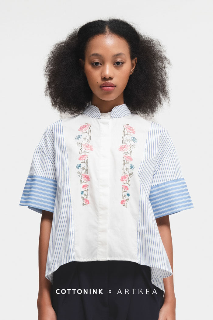 Blue Striped Atalia - Defect Sale