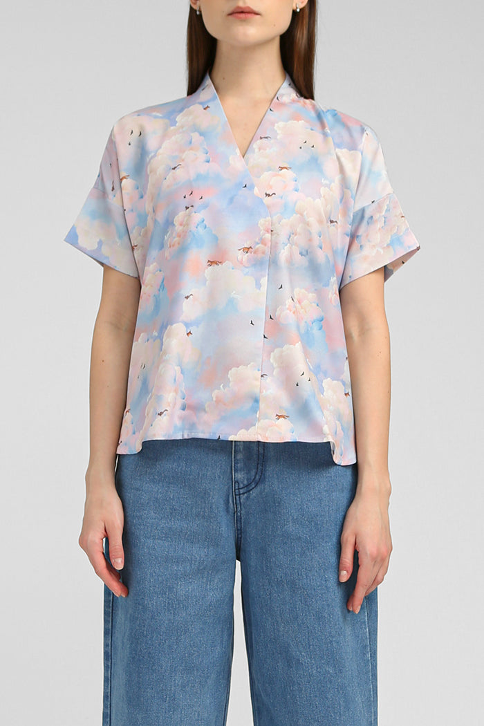 Blue Candy Clouds Braun