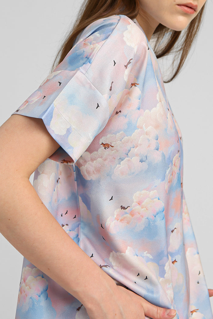 Blue Candy Clouds Braun