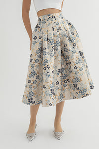 Blue Floral Lira