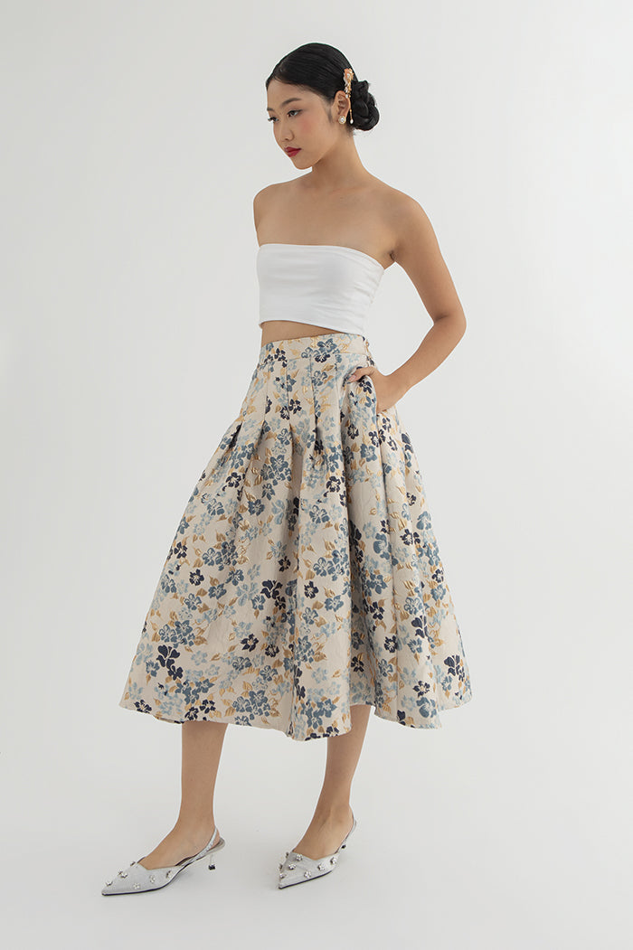 Blue Floral Lira