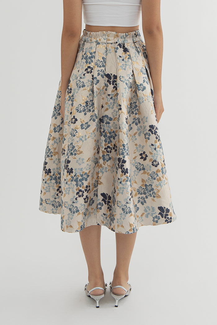 Blue Floral Lira