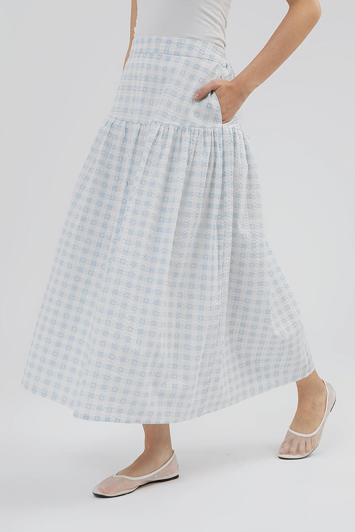 Blue Gingham Vejas