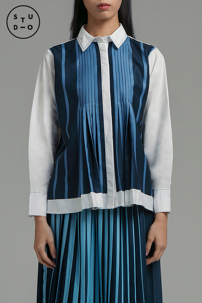 Blue Pinstripe Meikle