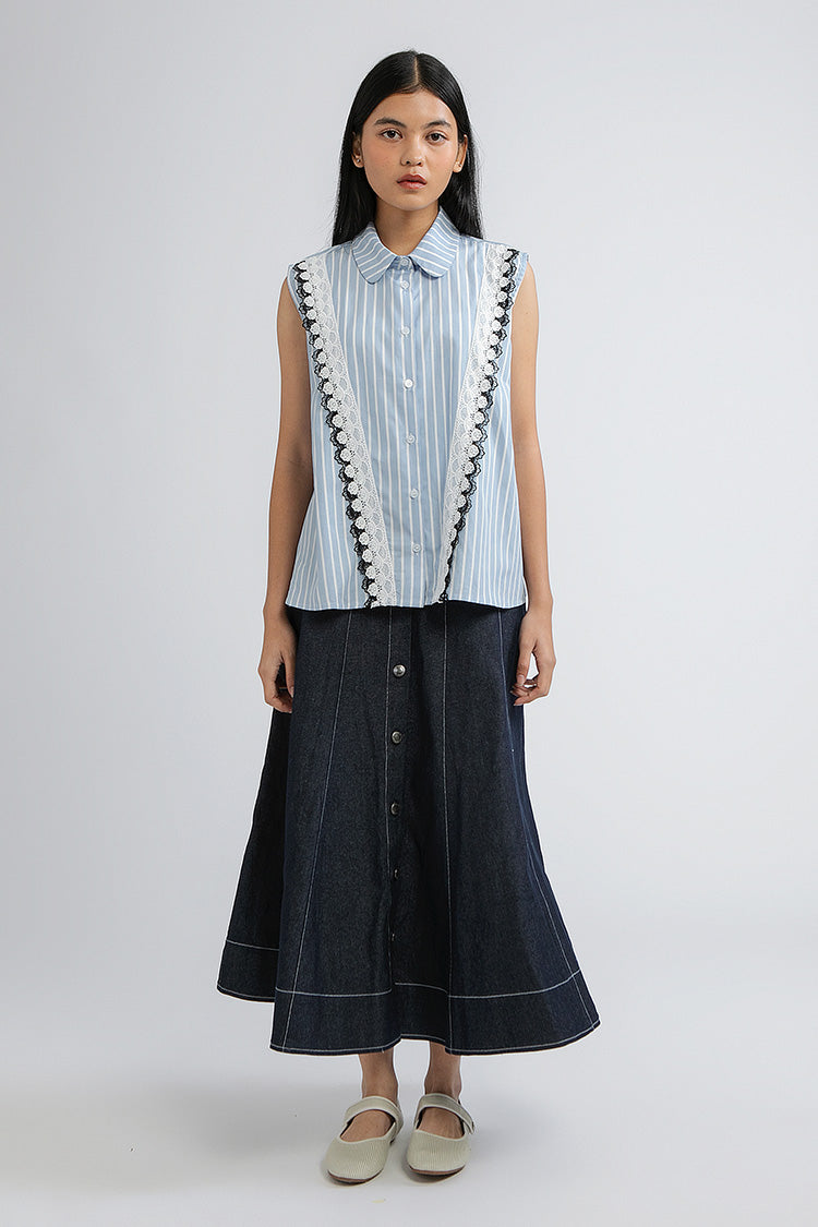 Blue Striped Erice - Defect Sale