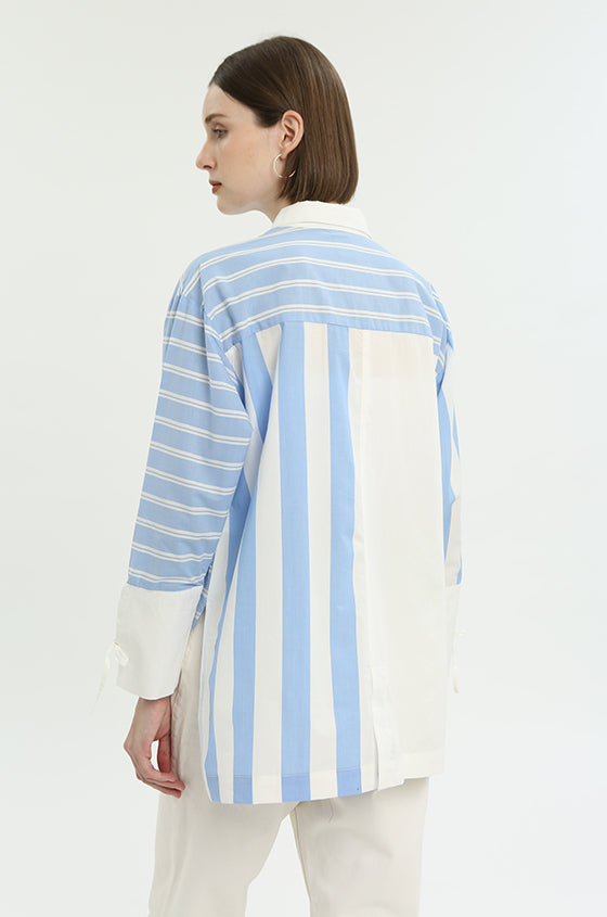 Defect Sale - Blue Striped Eutalia