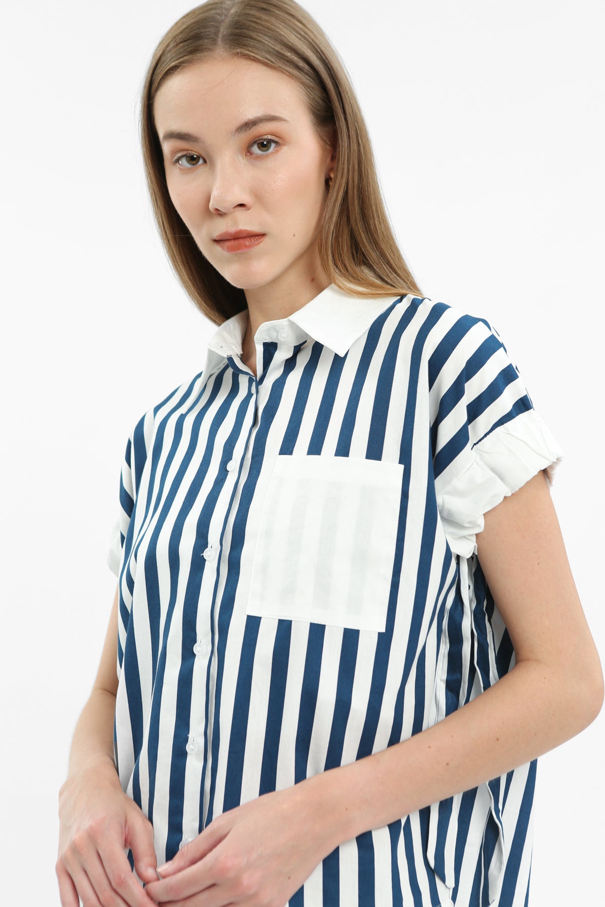 Blue Striped Journee - Defect Sale