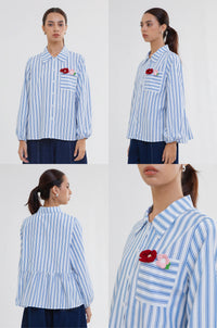 Blue Striped Leano A