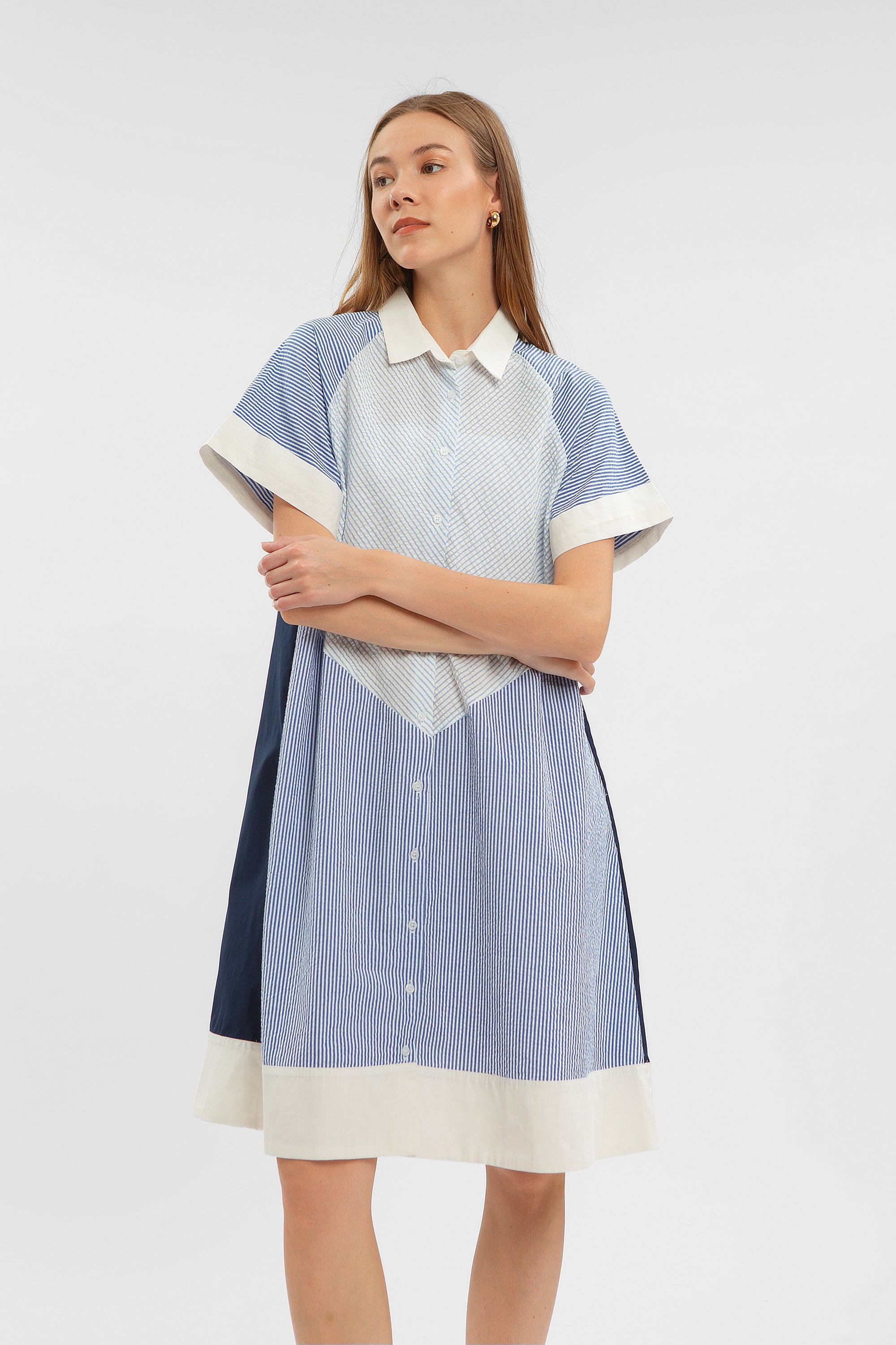 Blue Striped Mazie