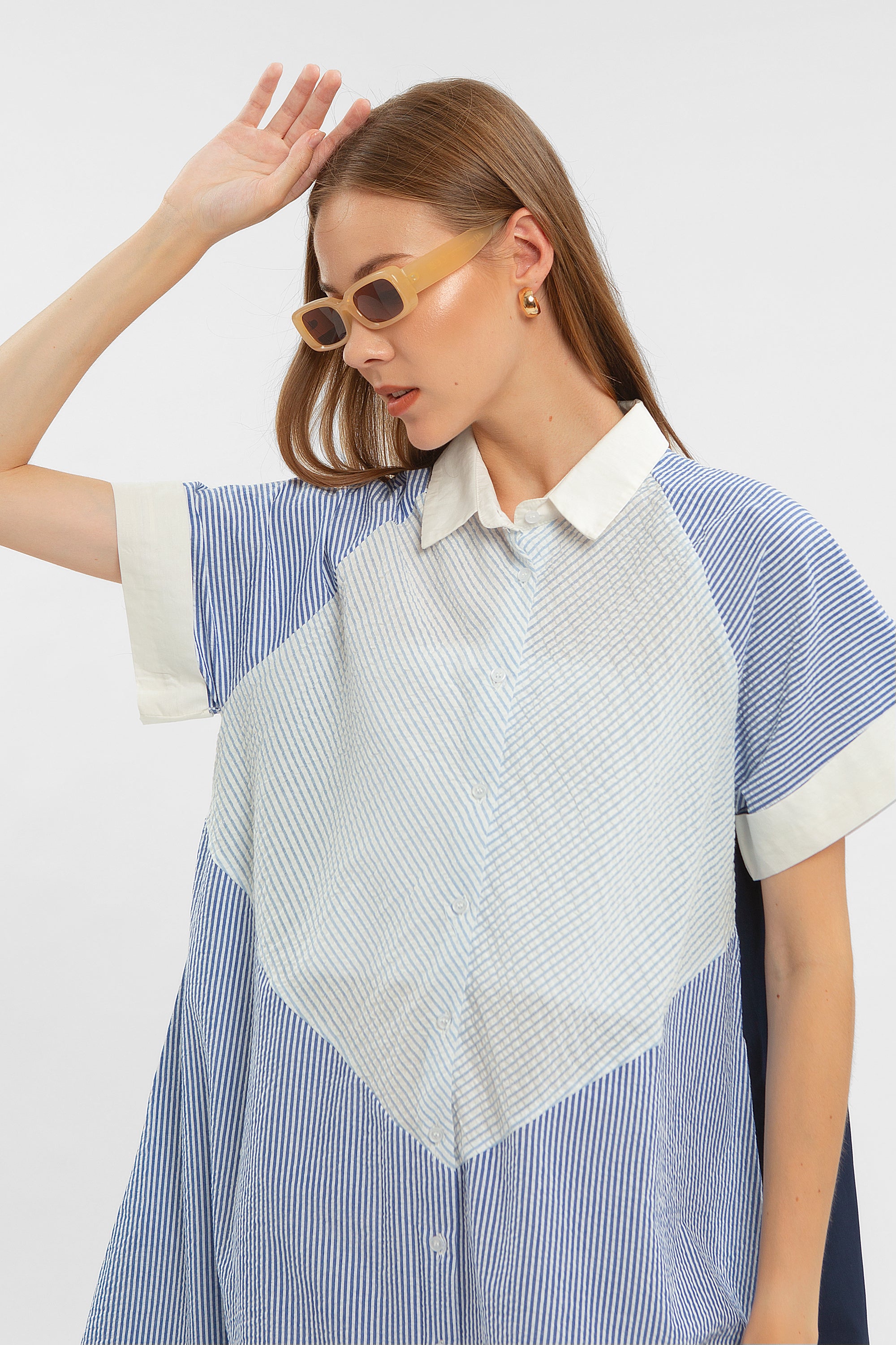 Blue Striped Mazie