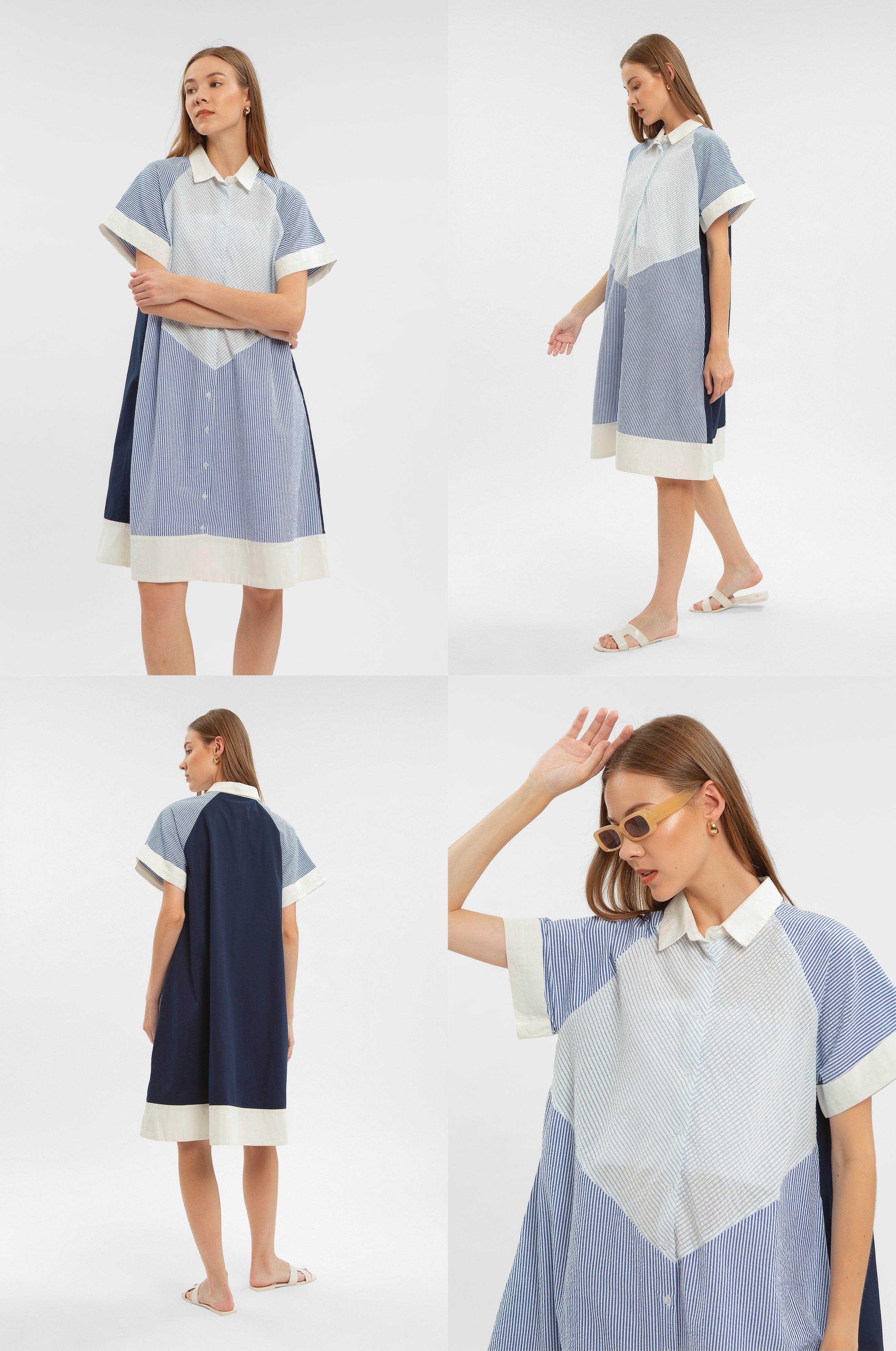 Blue Striped Mazie