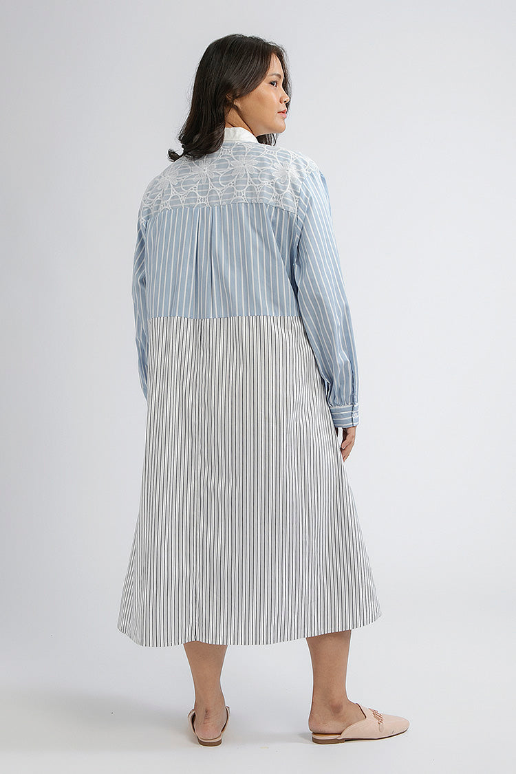 Blue Striped Novelle