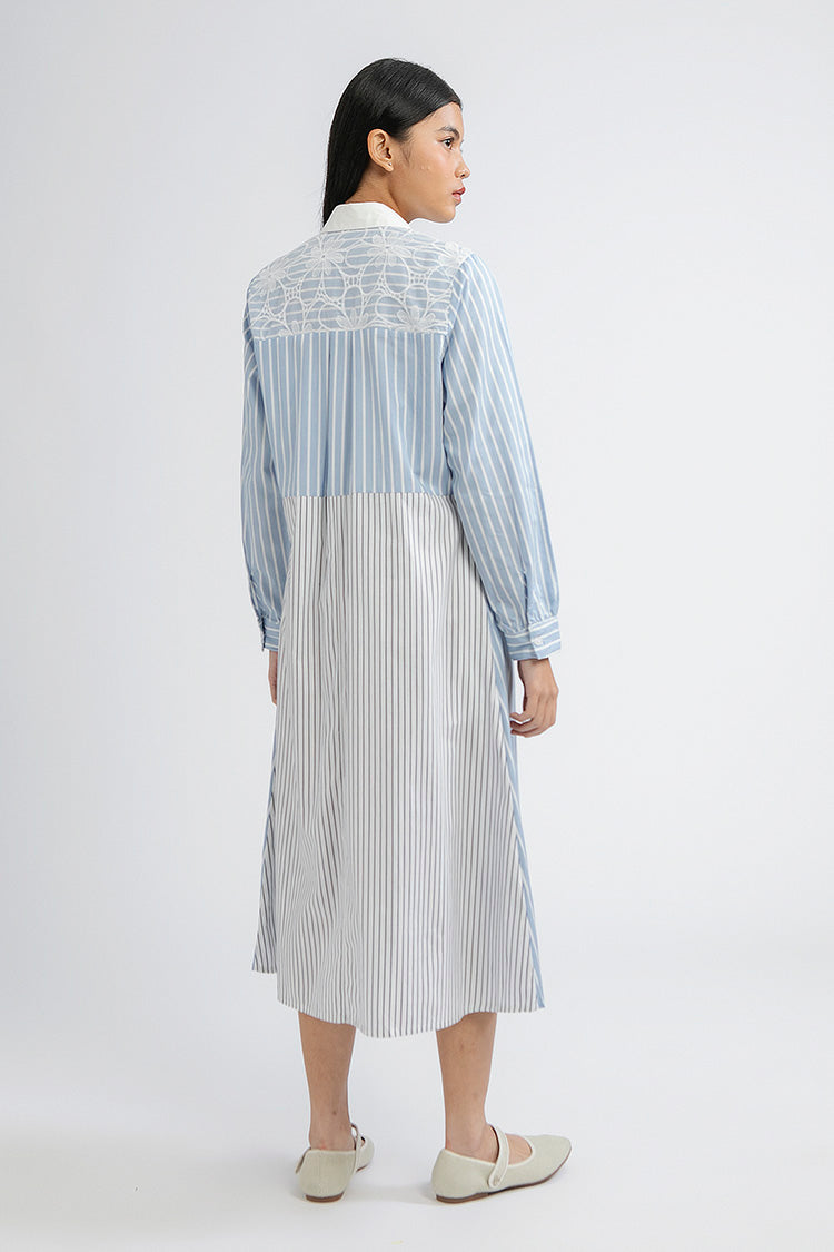 Blue Striped Novelle