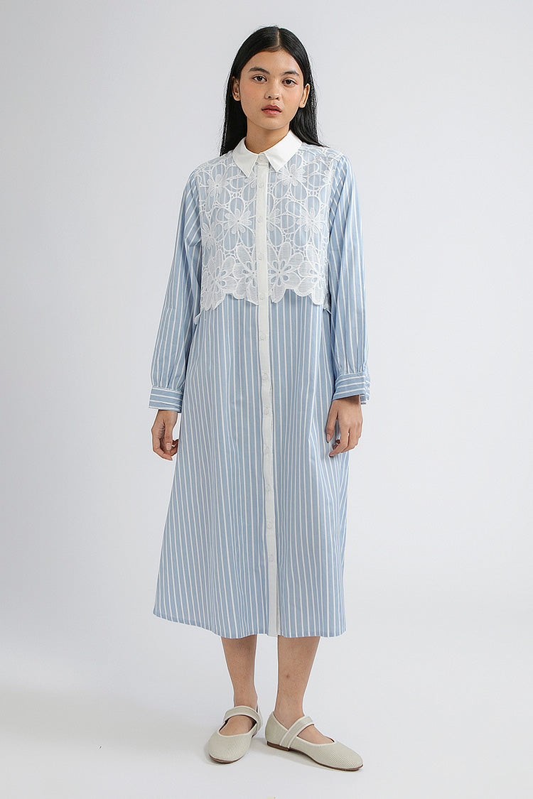 Blue Striped Novelle