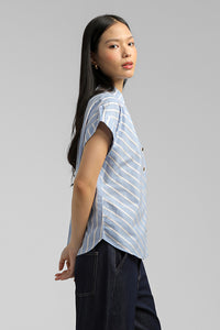 Blue Striped Sanda