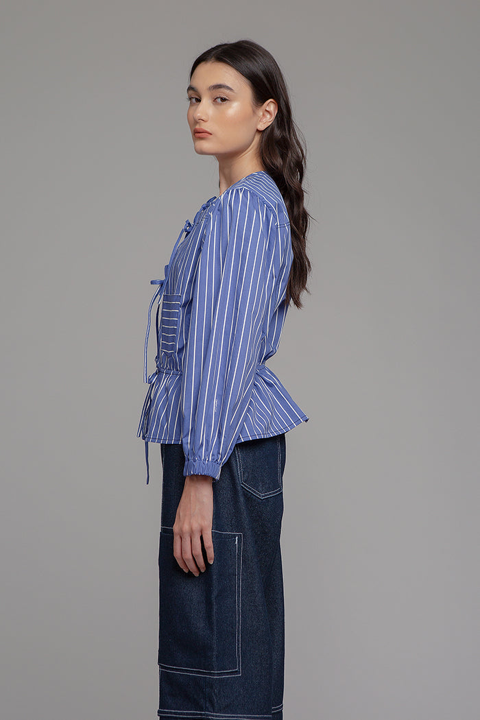 Blue Striped Tanesa