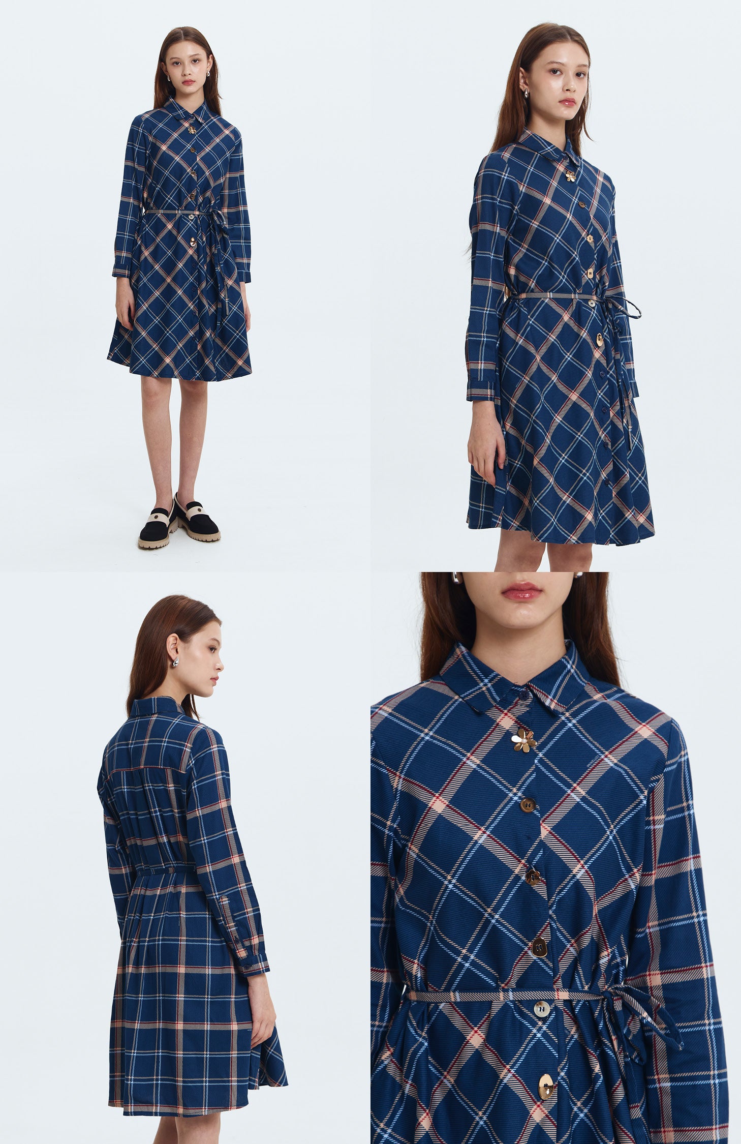 Blue Tartan Fenella