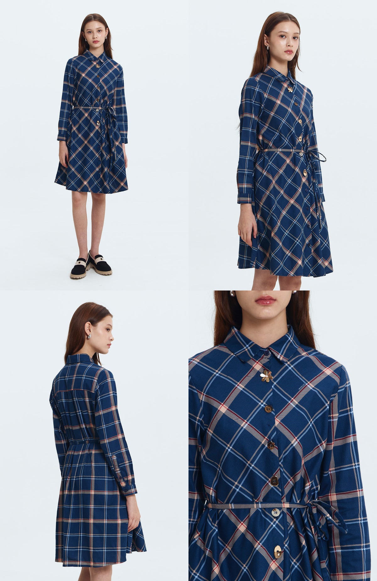 Blue Tartan Fenella