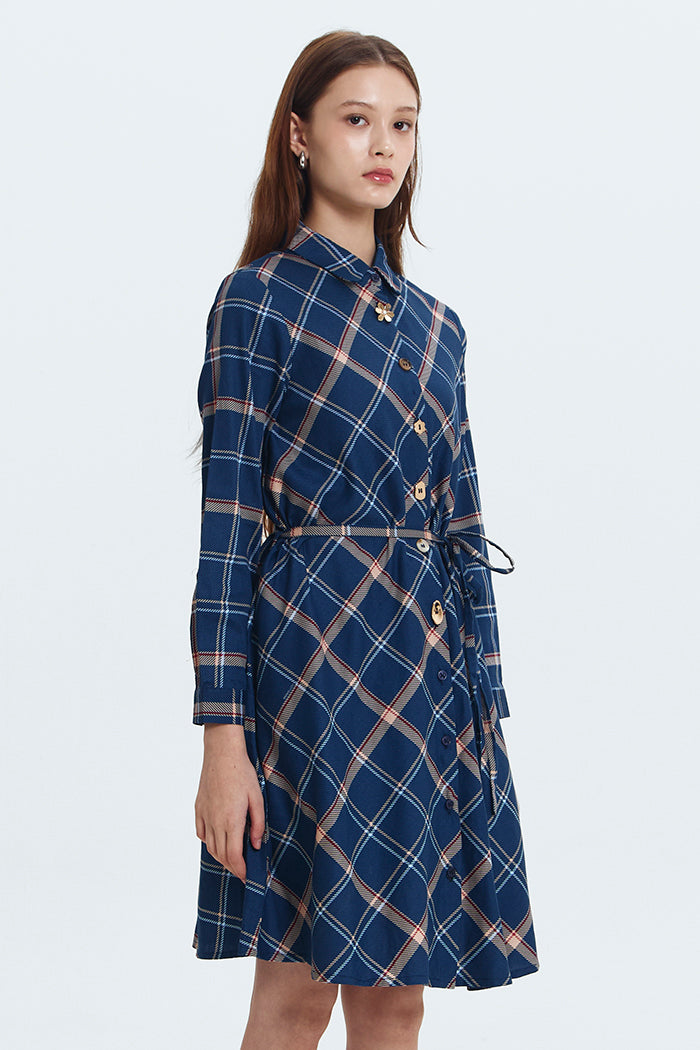 Blue Tartan Fenella