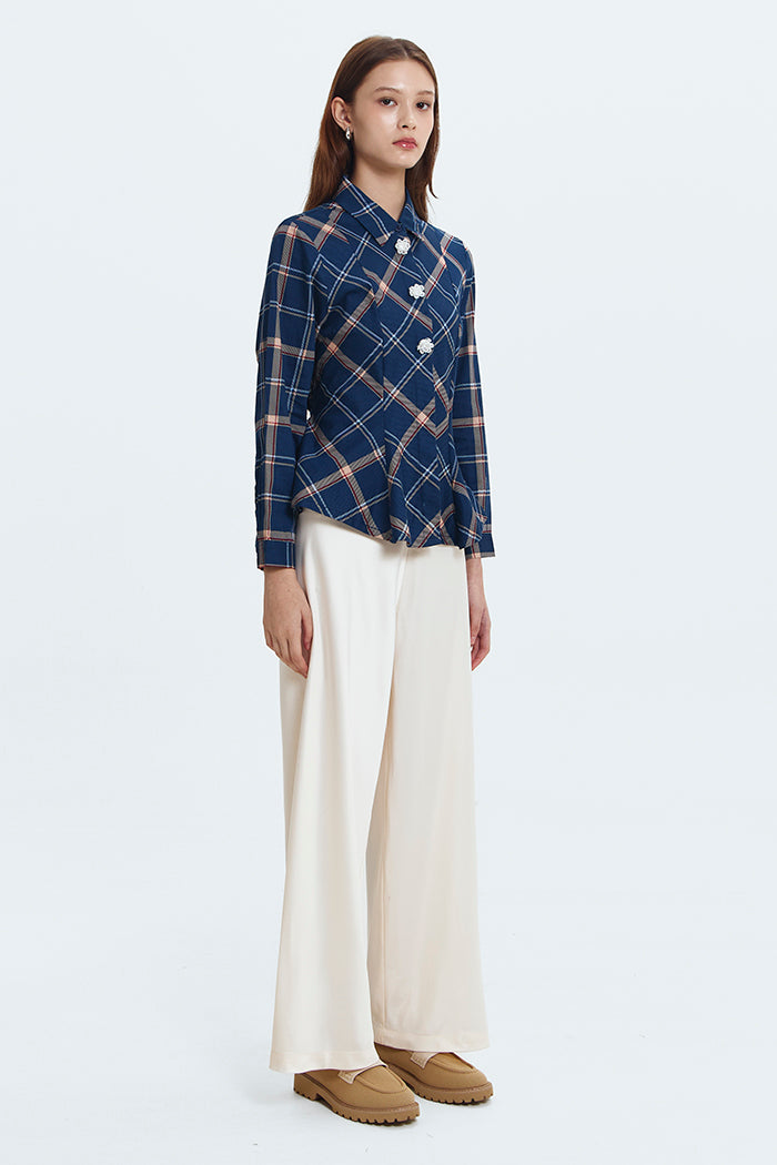 Blue Tartan Larissa
