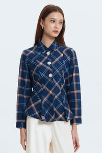 Blue Tartan Larissa