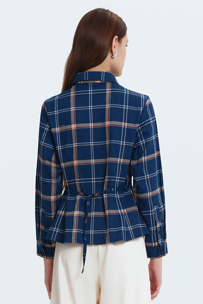 Blue Tartan Larissa
