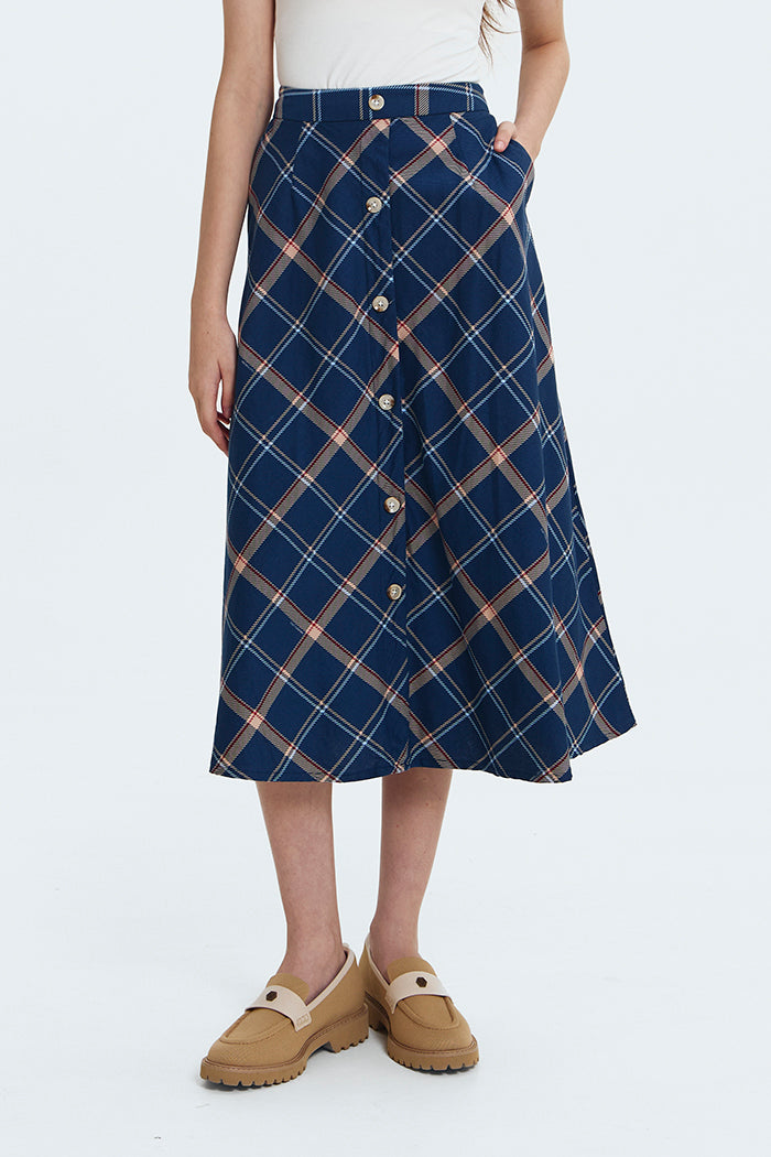 Blue Tartan Rosalind