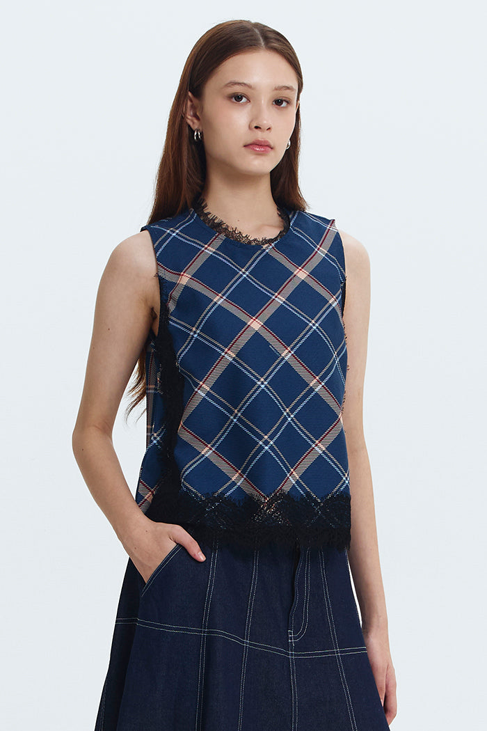 Blue Tartan Sali