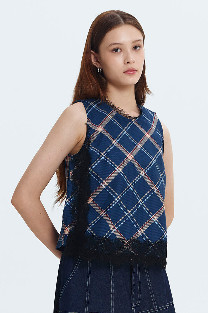 Blue Tartan Sali