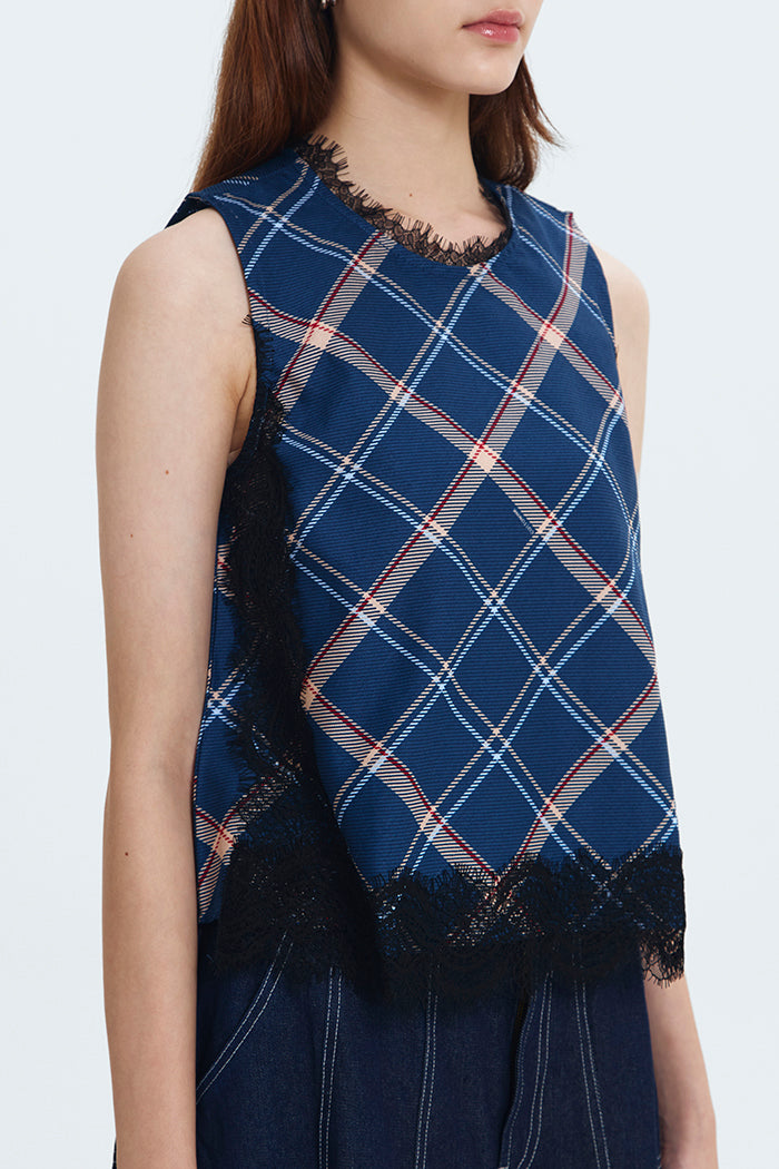 Blue Tartan Sali