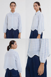Blue Gingham Willa