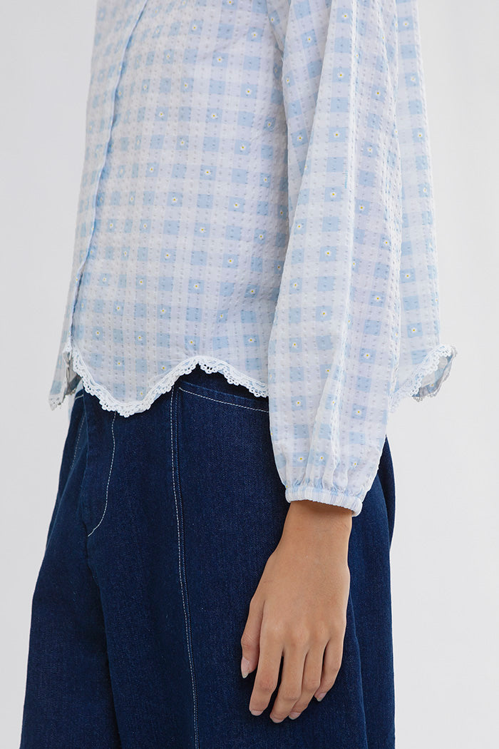 Blue Gingham Willa