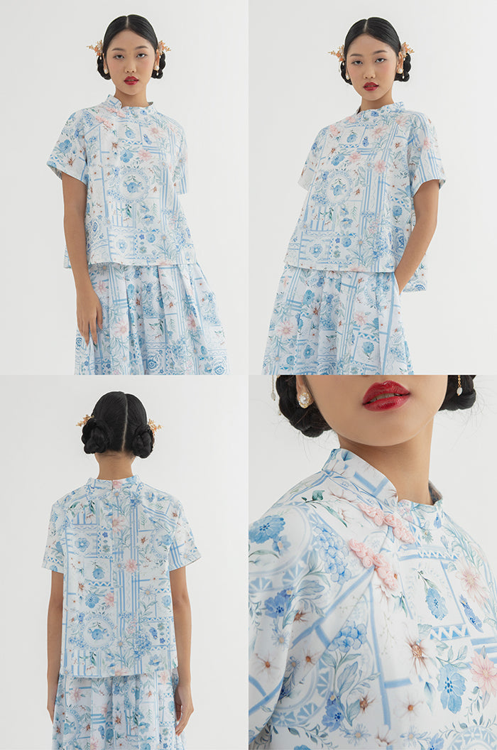 Blue Porcelain Nali