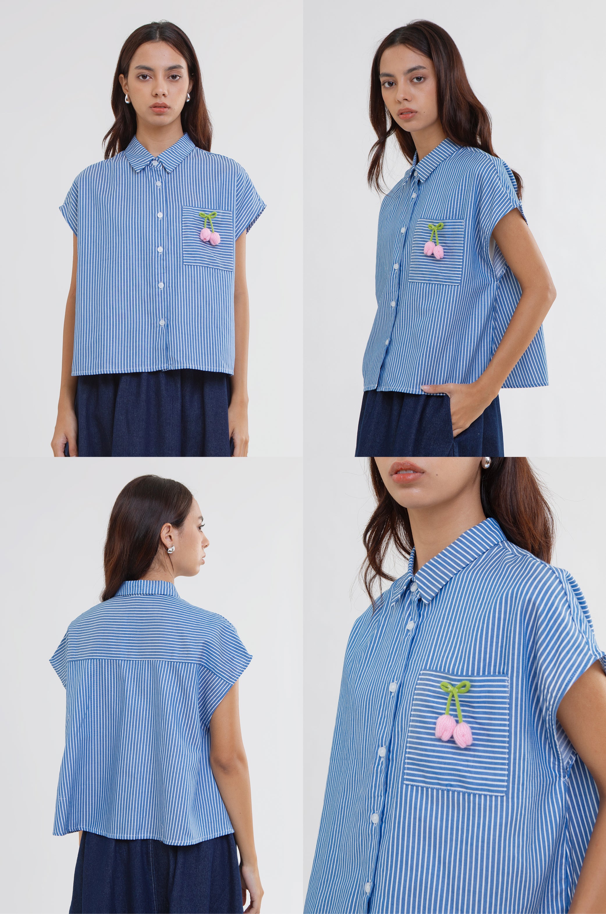 Blue Striped Cherry Jorien