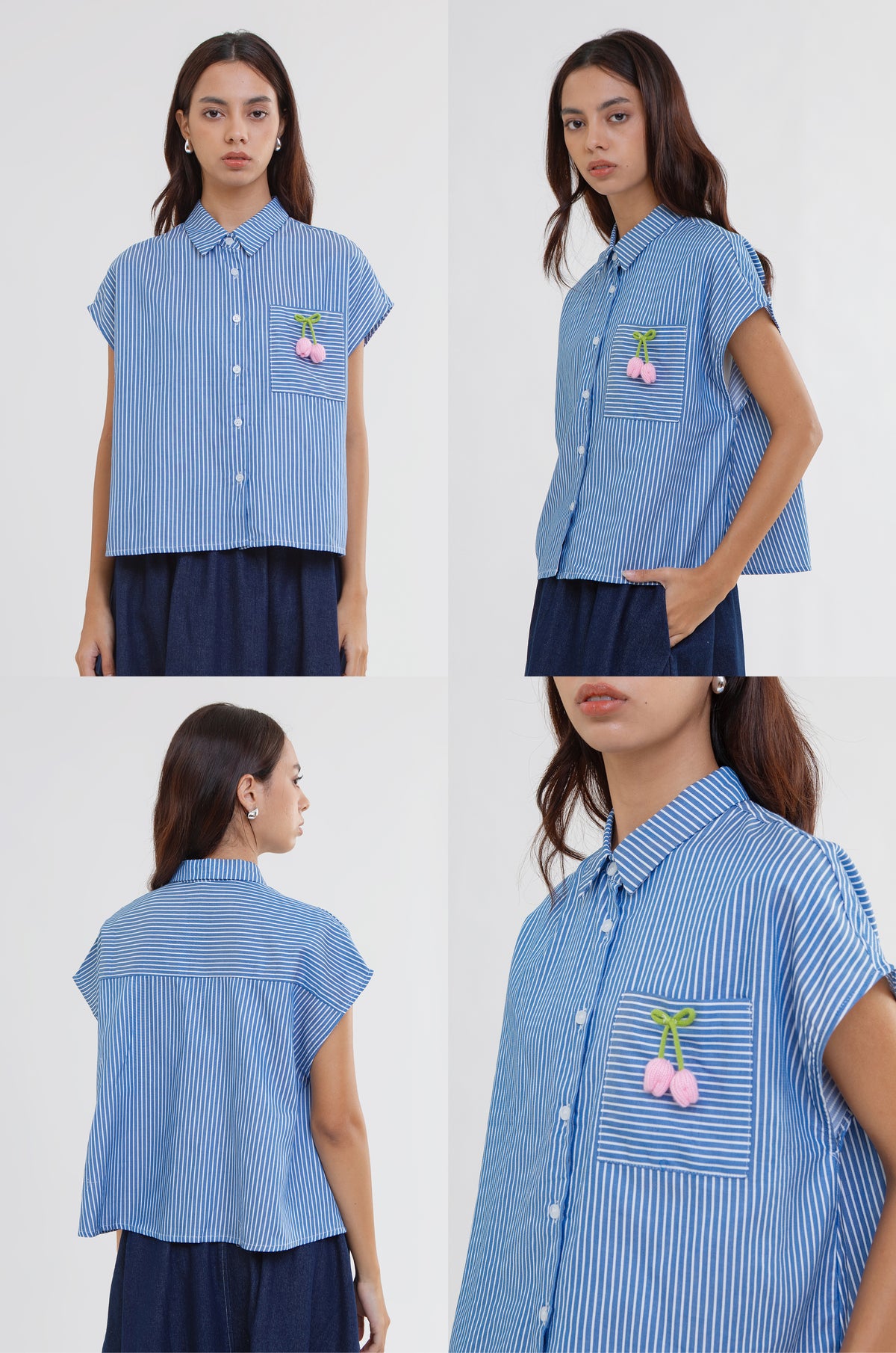 Blue Striped Cherry Jorien