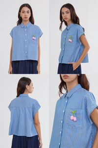Blue Striped Cherry Jorien